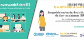 BIRMM - Webinar #3 – Estudio de Omisión de Registro de Causa de Muerte Materna en Argentina (EORMM)