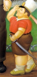  Part of Botero Painting
