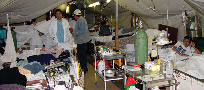 Emergency Medical Teams (EMT): Standards and Minimum Requirements - Photo PAHO/WHO
