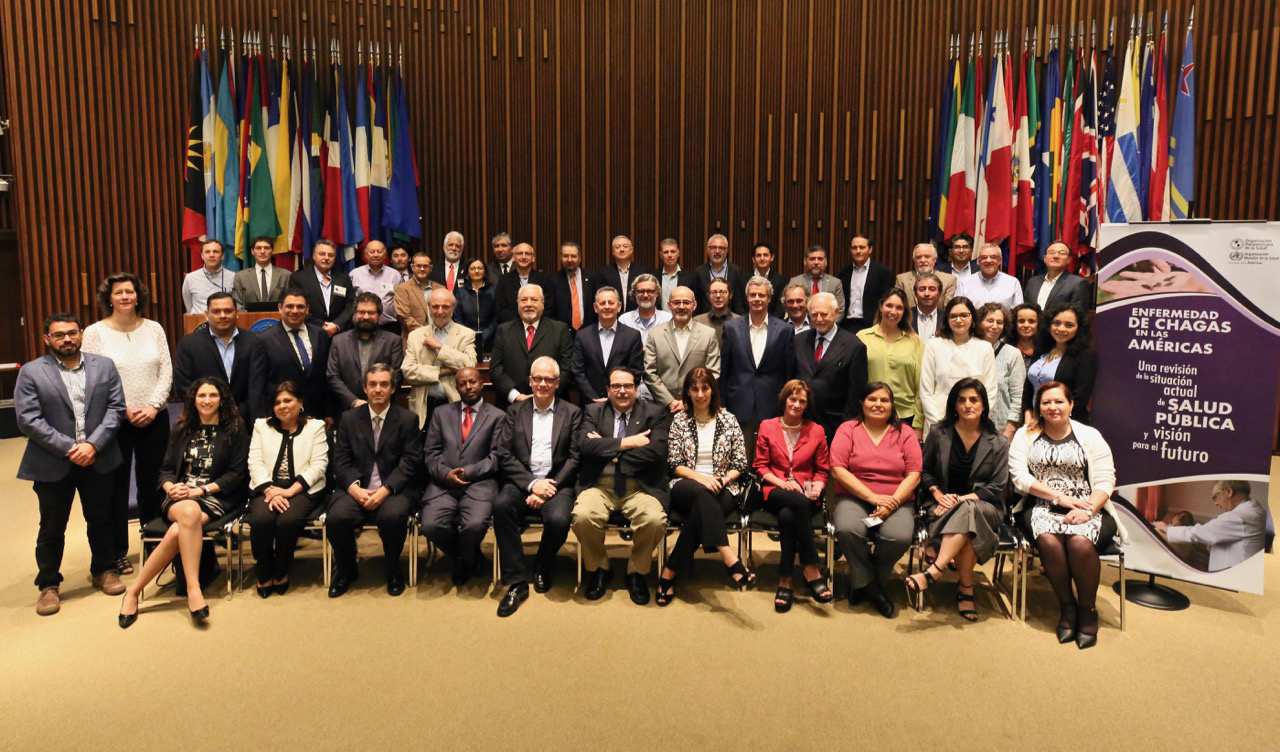 Meeting convened by PAHO in Washington D.C. on the 3-4 May 2018 to discuss the current status of Chagas, as well as future management of the disease