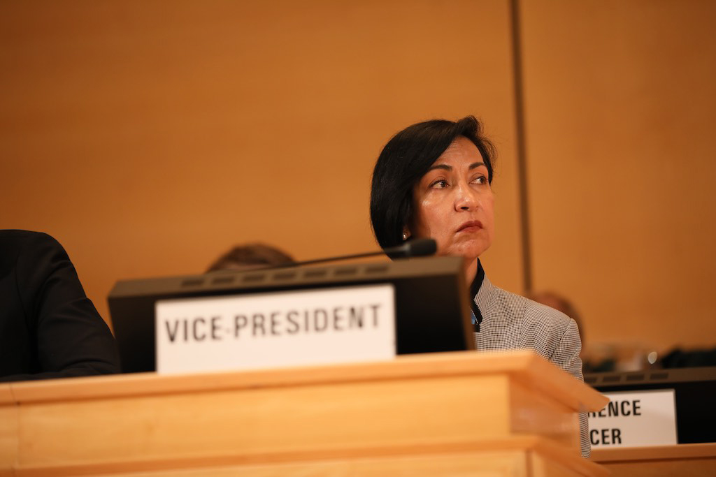 Ambassador of Mexico to the UN in Geneva, Socorro Flores Liera