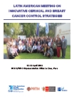 Informe de la reunión Estrategias innovadoras para el control de cáncer cervicouterino y de mama. Lima Perú, 15-16 de abril del 2013