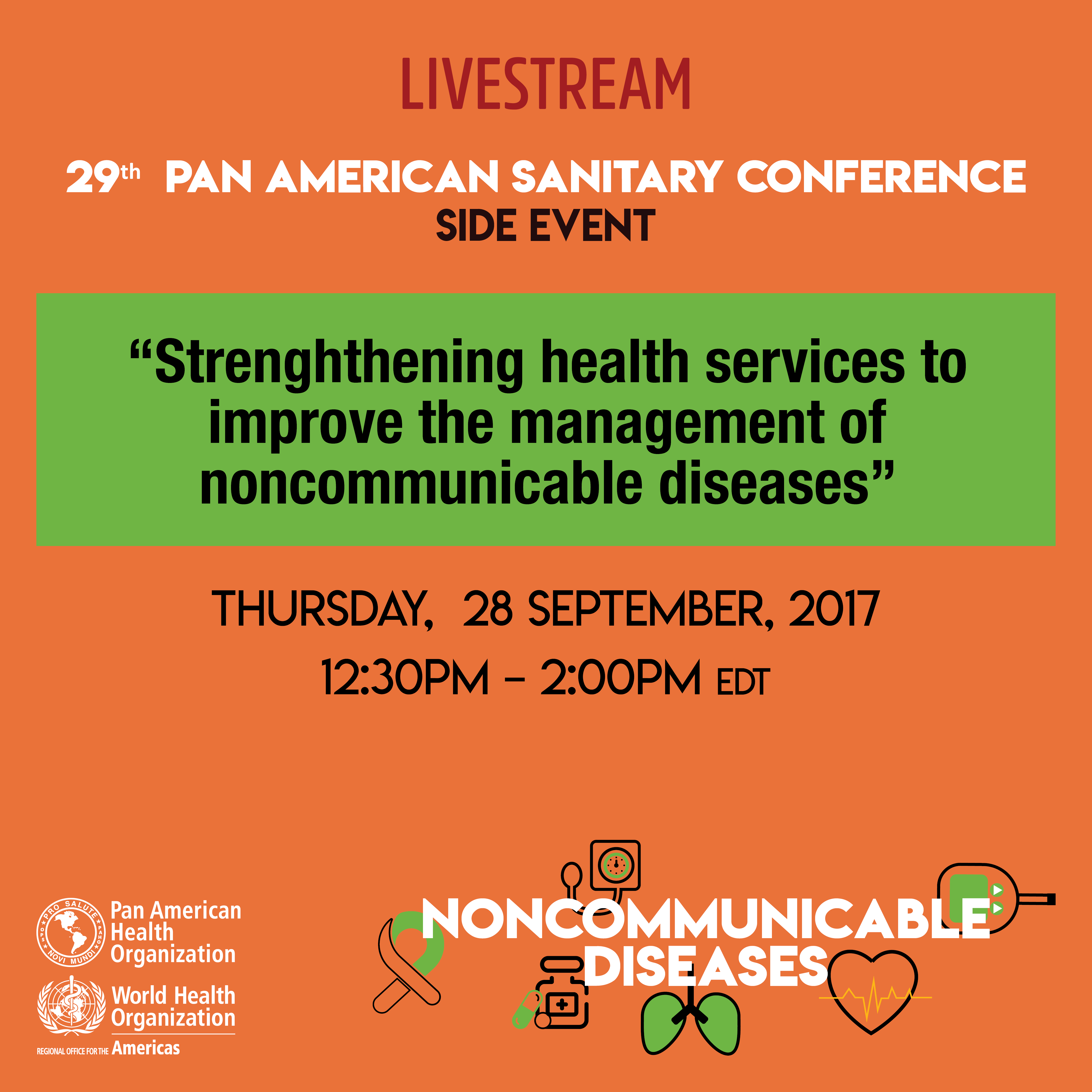 OPAS/OMS 28 September 2017. Strengthening Health Services to Improve