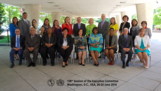 Members of the 158th Excecutive Committeec