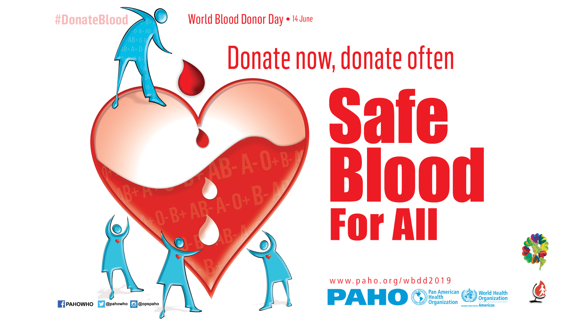 PAHO/WHO | Safe blood for all. 14 June 2019
