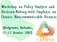 Barbados Workshop on CNCD Policy