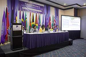 Photo from one of the IS4H meetings in the Americas and the Caribbean